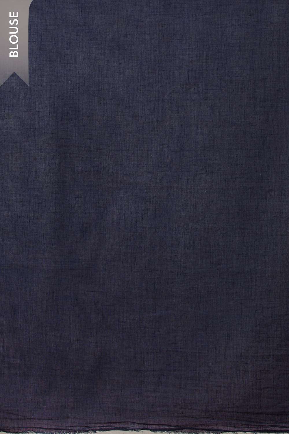 Dark Blue Ujjain Pure Cotton Batik Saree image number null