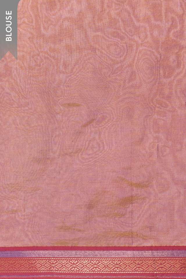 Purple Woven  Cotton Viscose Saree thumbnail image number null