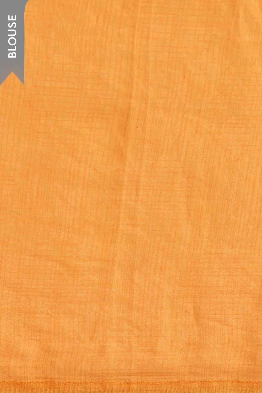 Yellow Screen Printed Bengal Pure Cotton Saree image number null