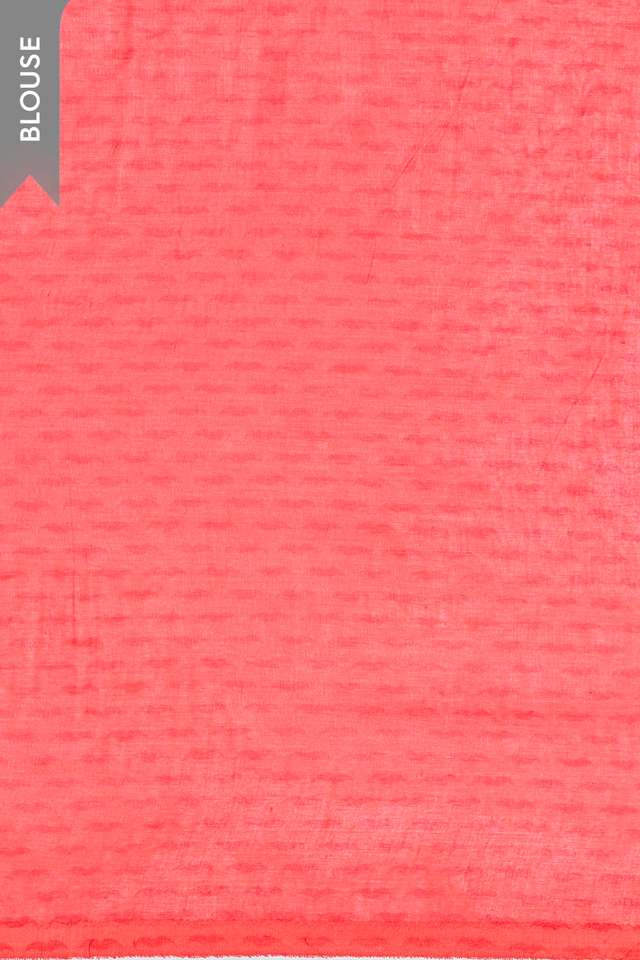 Pink Screen Printed Bengal Pure Cotton Saree thumbnail image number null
