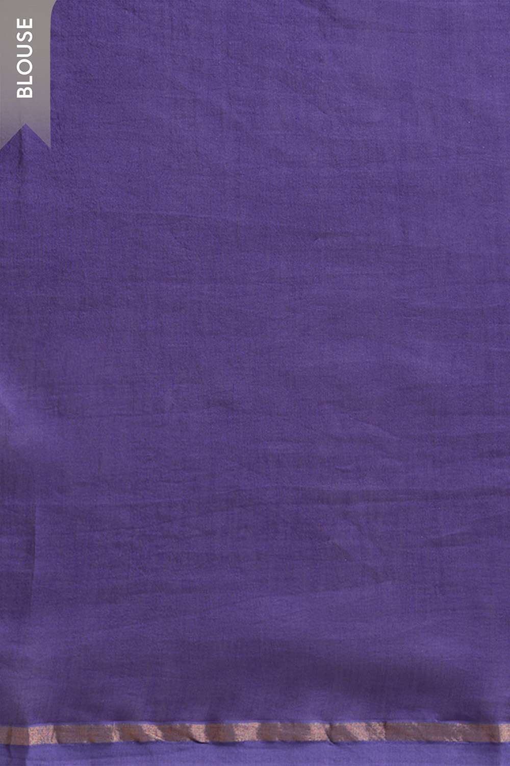 Purple Rajasthan Pure Silk Cotton Printed Sanganeri Saree image number null