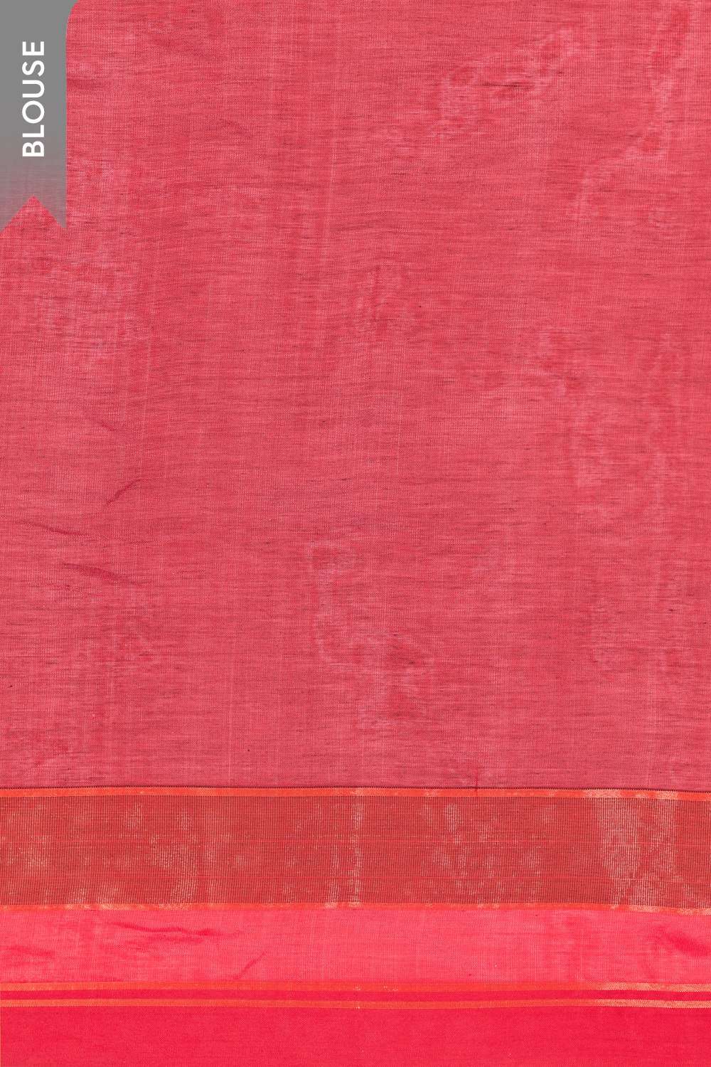 Dark Red Woven  Cotton Viscose Saree image number null