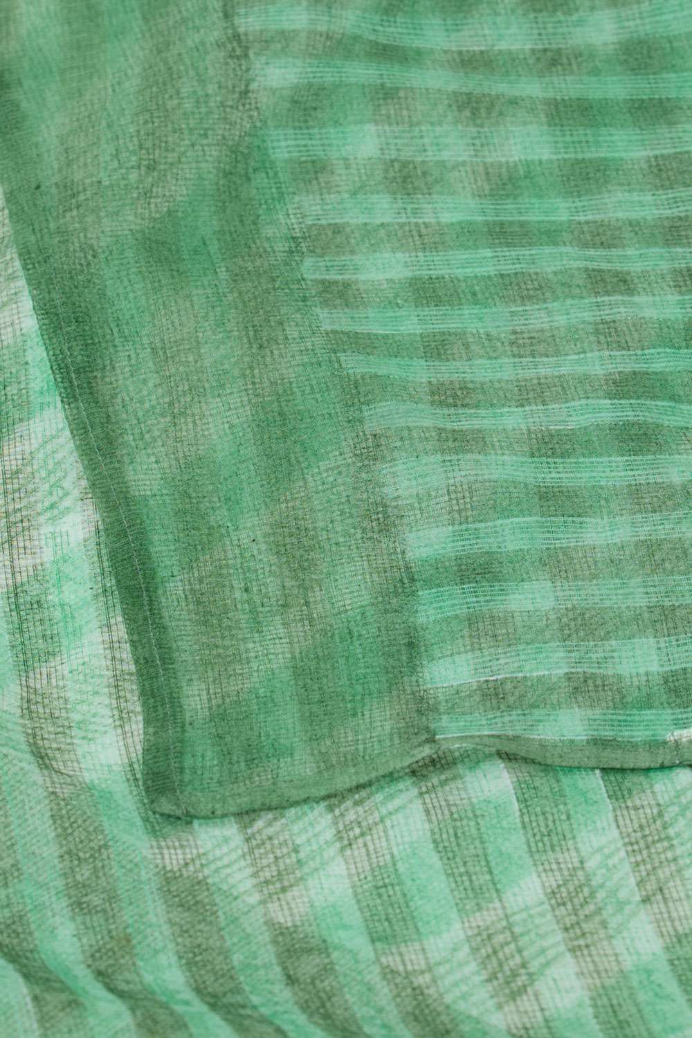 Green Rajasthan Pure Cotton Kota Printed Sanganeri Saree image number null