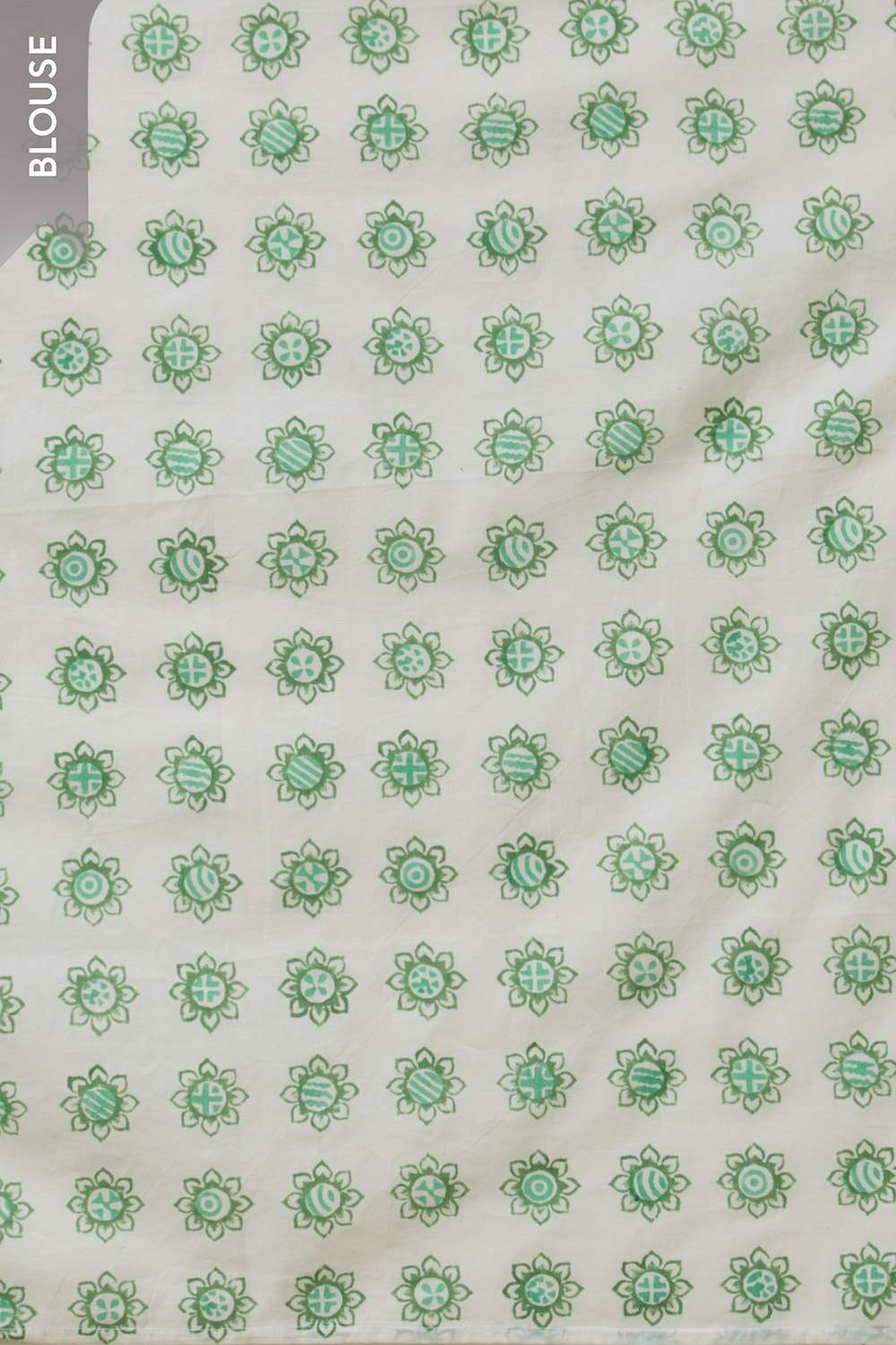 Green Rajasthan Pure Cotton Kota Printed Sanganeri Saree image number null