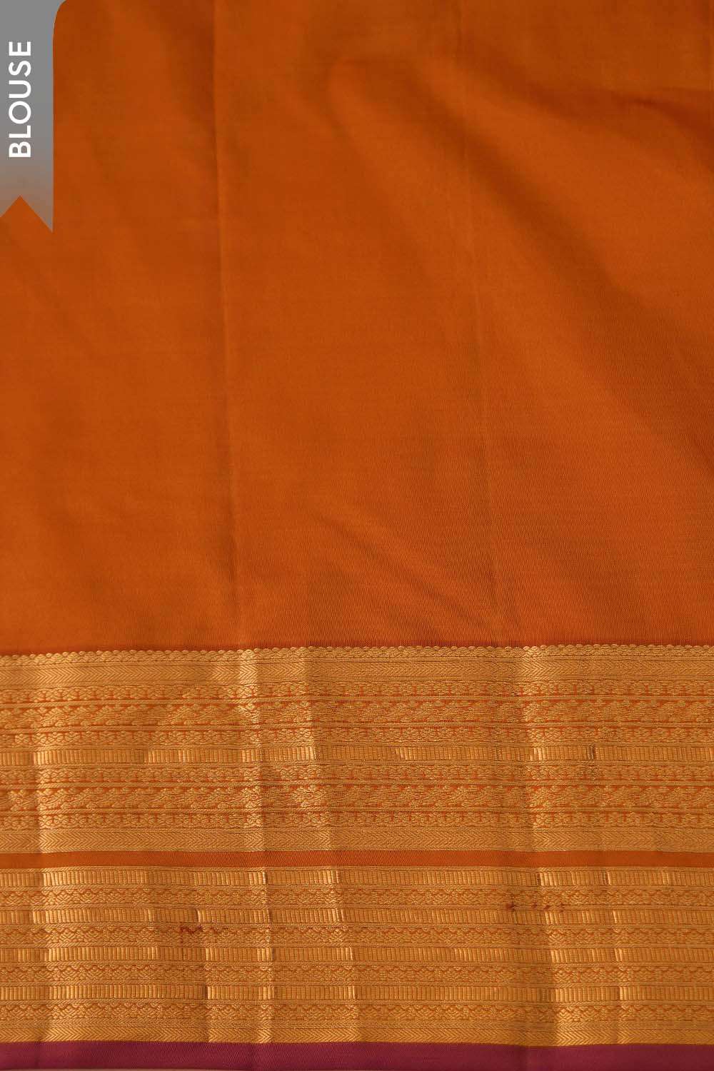 Light Orange Woven Silk Viscose Saree image number null