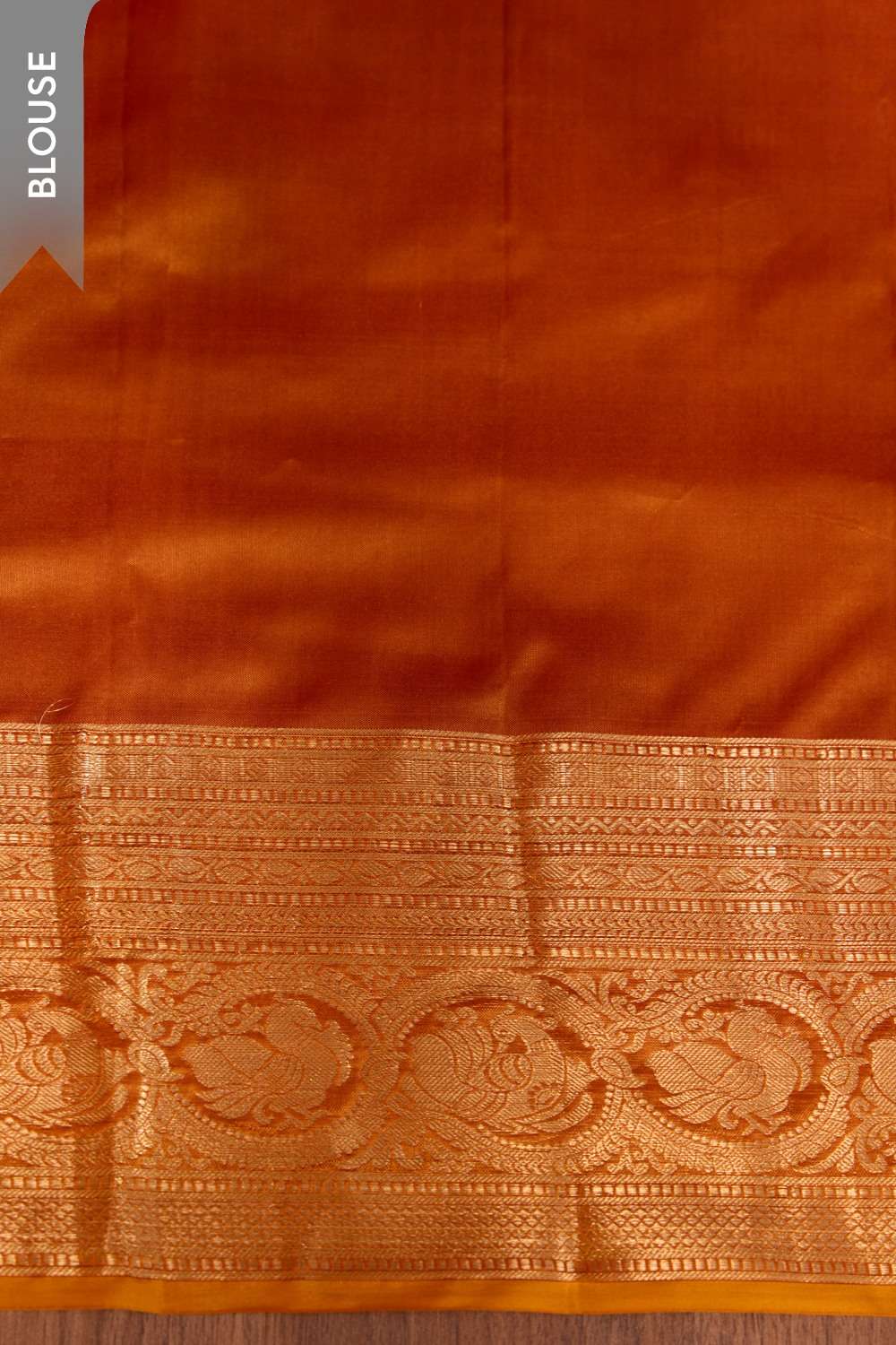 Brown Woven Apsara Silk Viscose Saree image number null