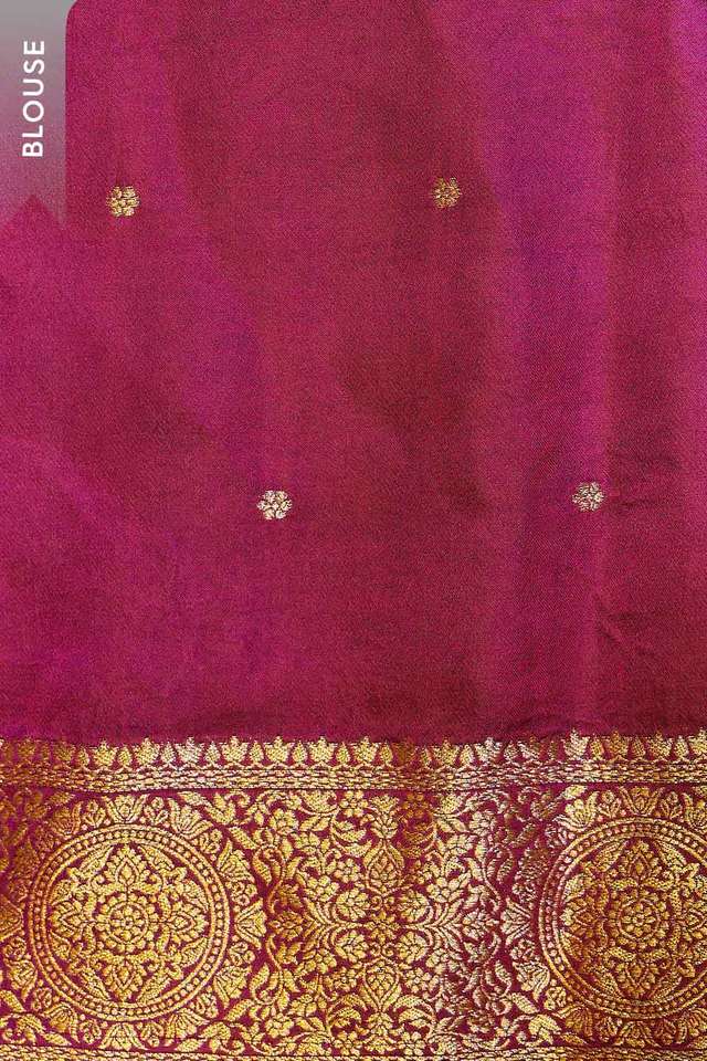 Light Violet Woven Viscose Saree thumbnail image number null