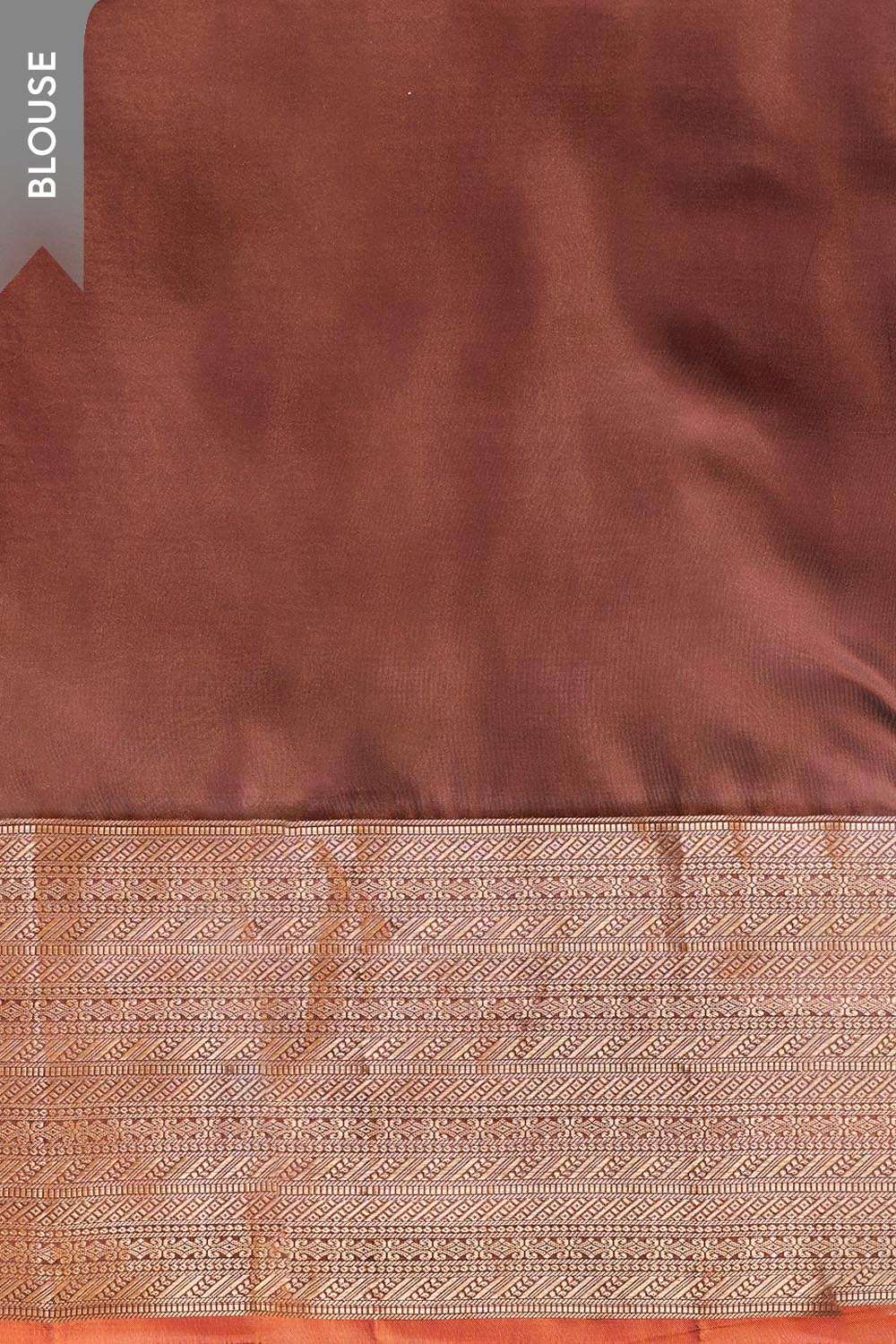 Red Apsara Silk Viscose Woven Saree image number null
