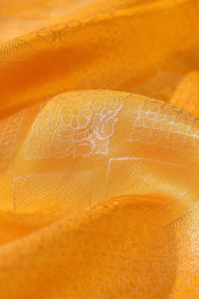 Yellow Woven Pure Viscose Saree thumbnail image number null
