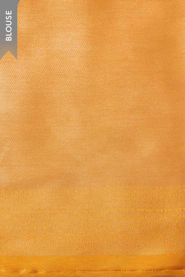 Yellow Woven Pure Viscose Saree thumbnail image number null