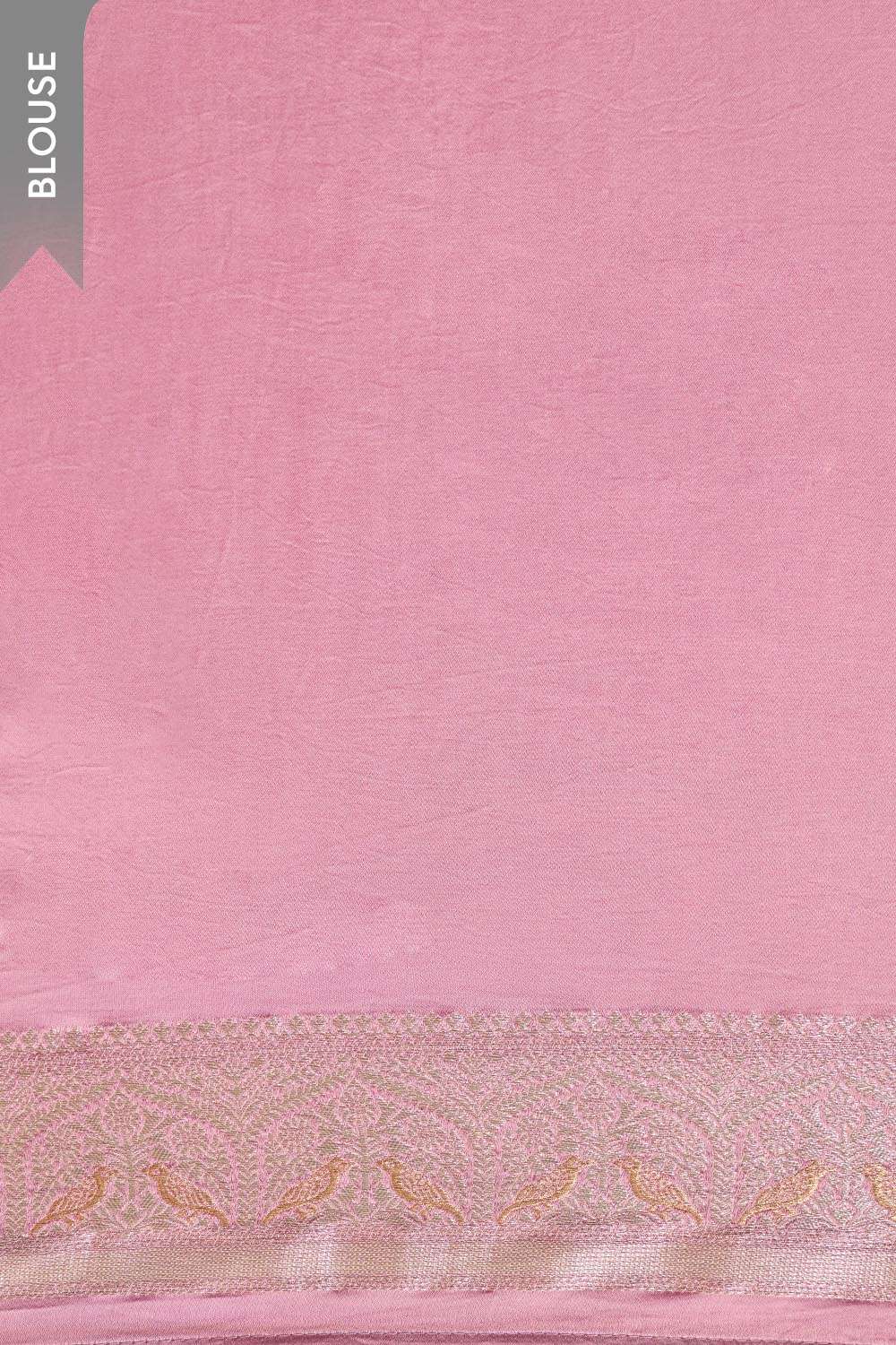 Violet Woven Pure Viscose Saree image number null