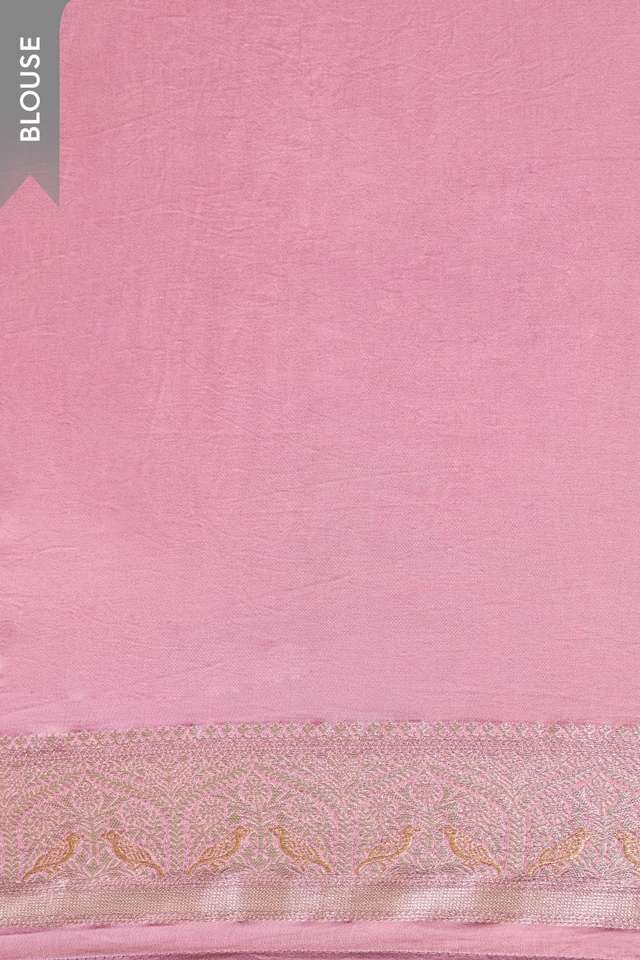 Violet Woven Pure Viscose Saree thumbnail image number null