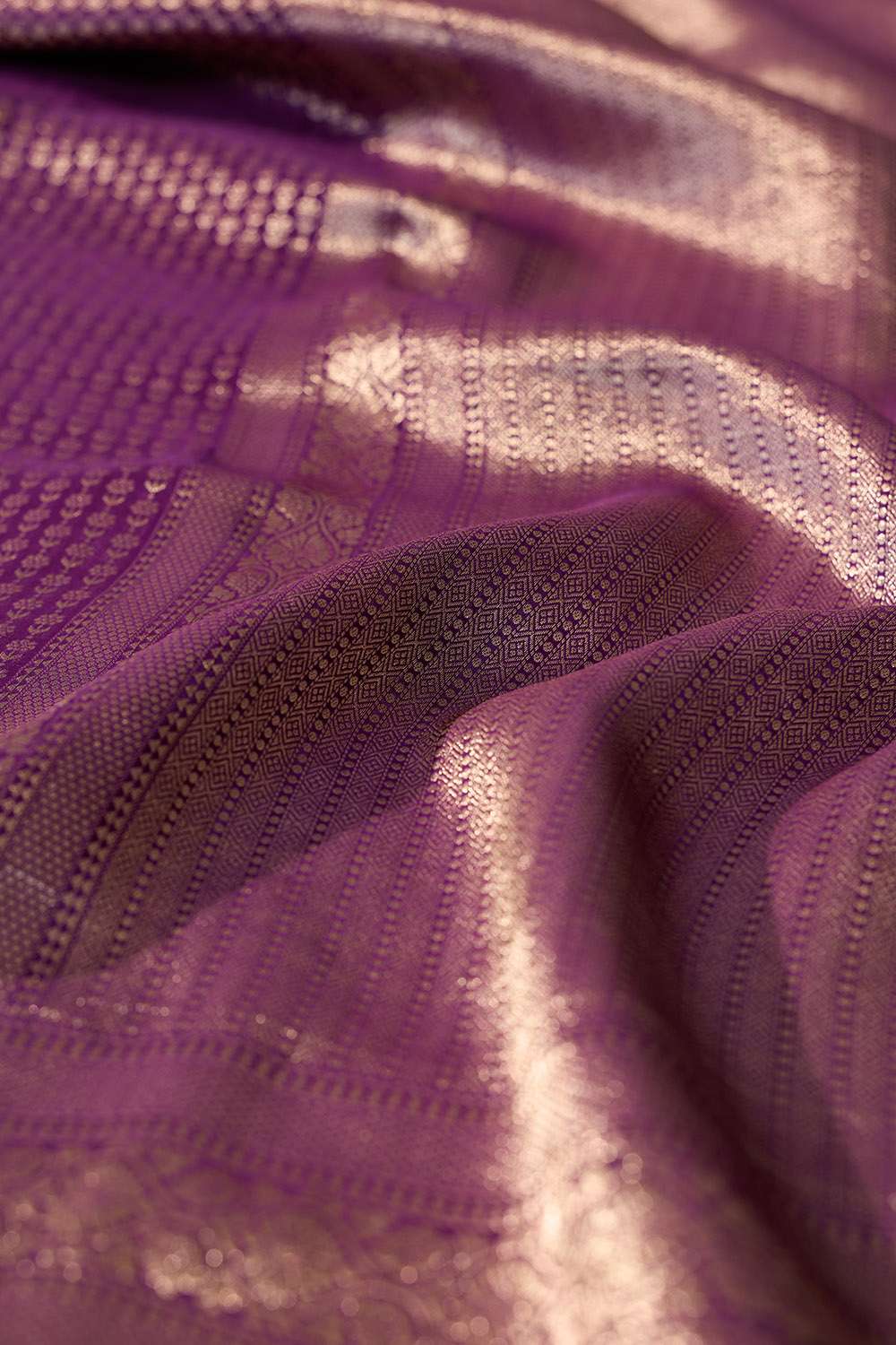 Purple Woven Pure Viscose Saree image number null