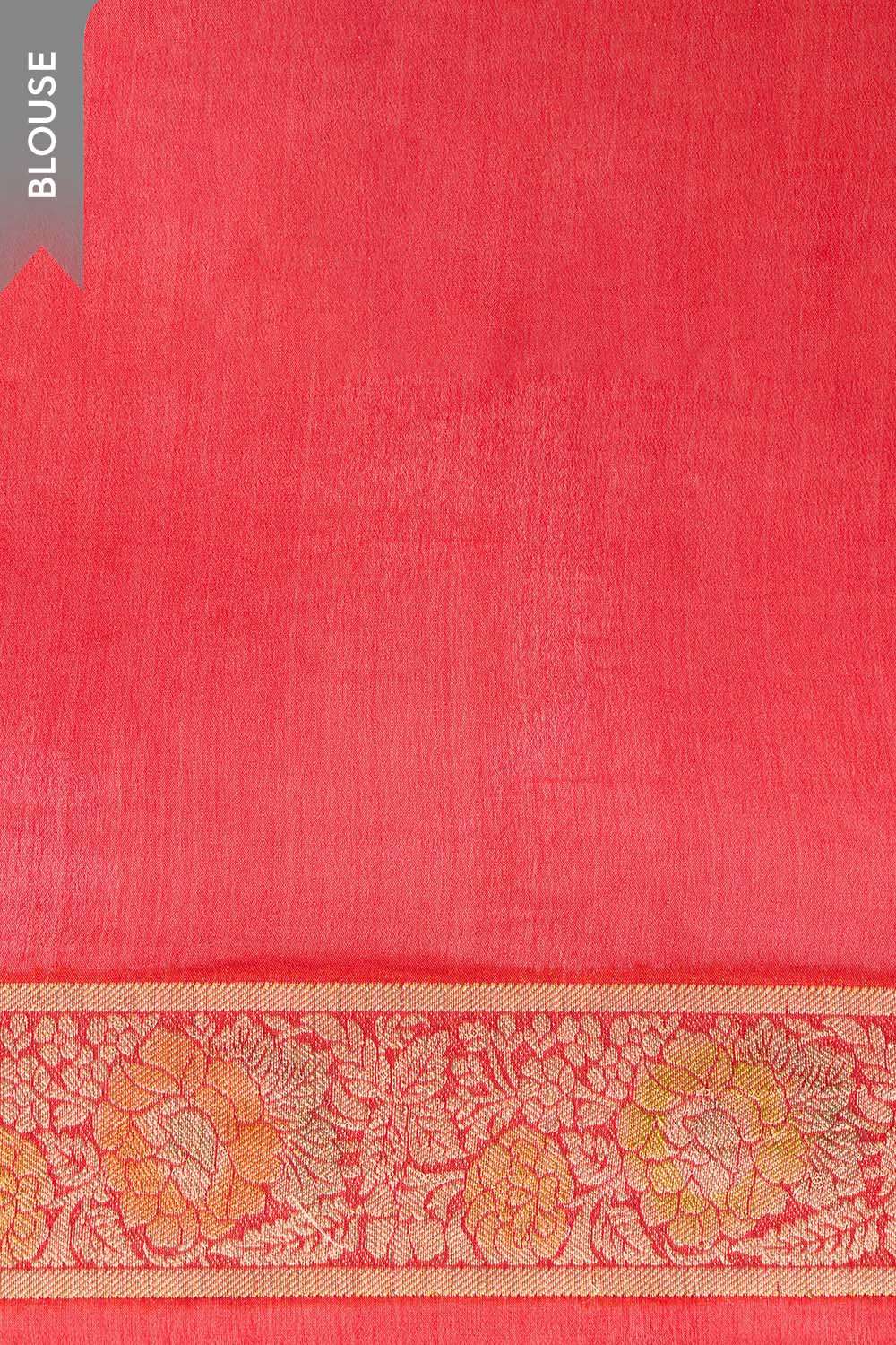 Green Pure Silk Georgette Cutwork Banarasi Saree image number null