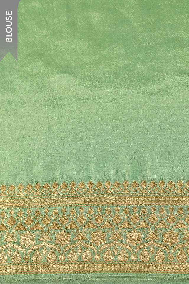 Light Green Pure Viscose Woven Saree thumbnail image number null