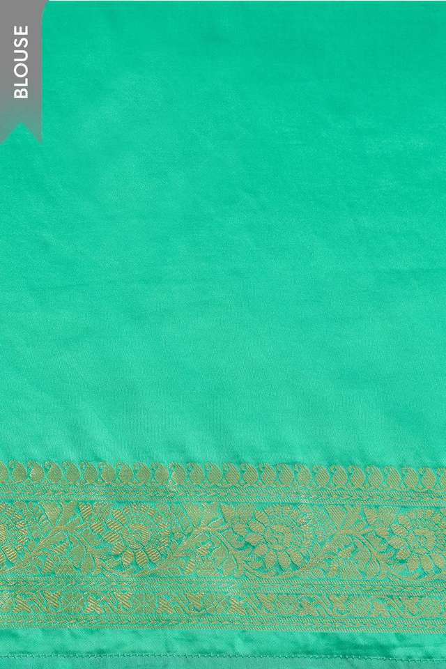 Green Pure Viscose Woven Saree thumbnail image number null