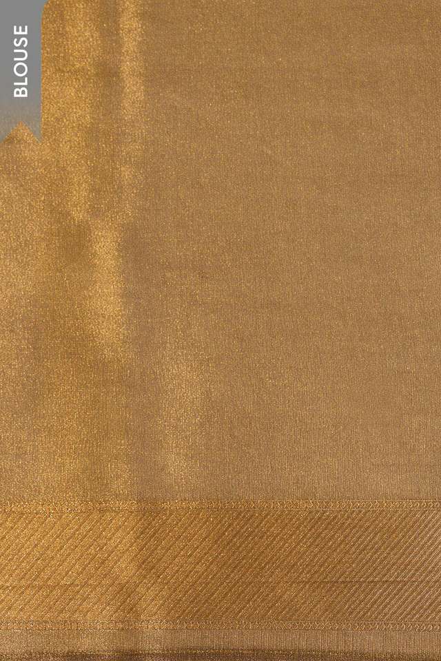 Grey Viscose Tissue Woven Saree thumbnail image number null