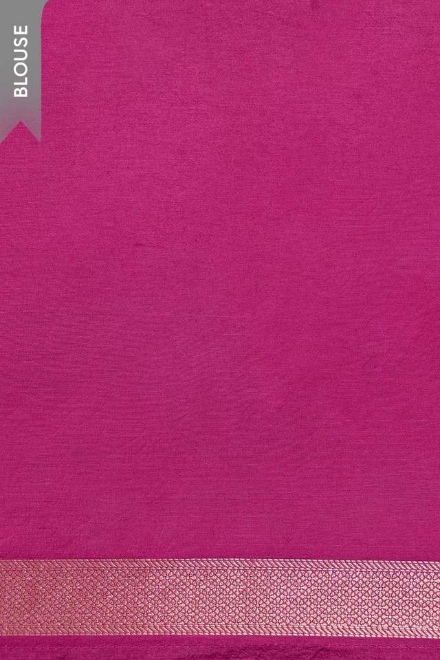 Pink Woven Pure Viscose Saree thumbnail image number null