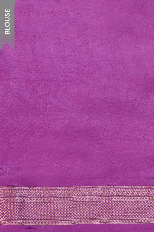 Purple Woven Pure Viscose Saree thumbnail image number null
