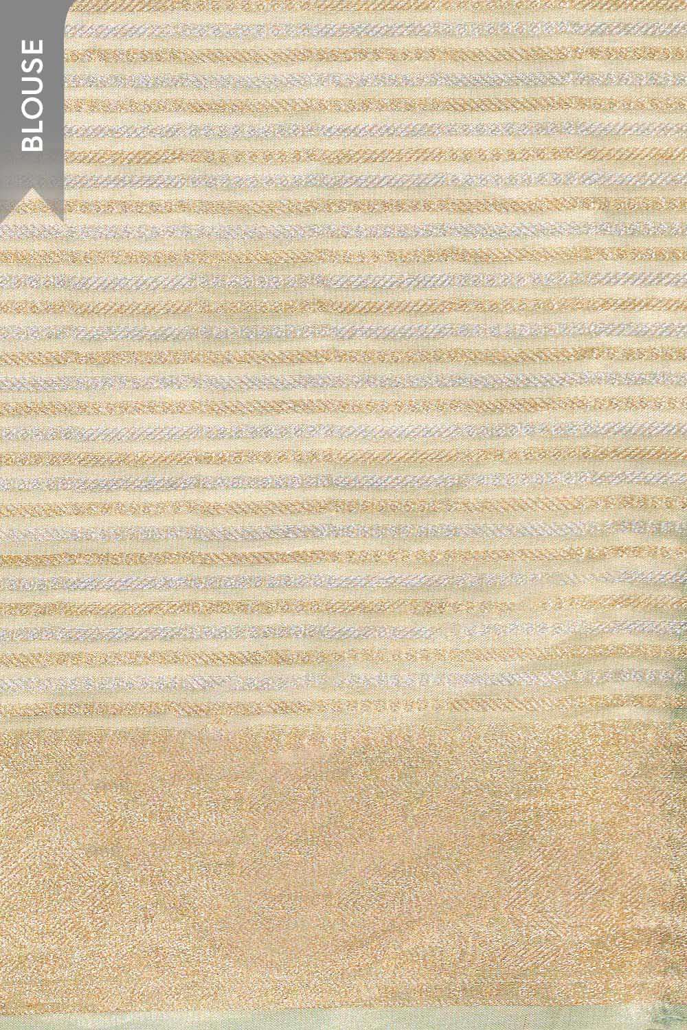 Light Blue Woven Viscose Tissue Saree image number null