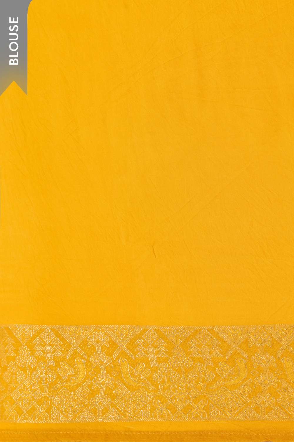 Yellow Woven Pure Viscose Saree image number null