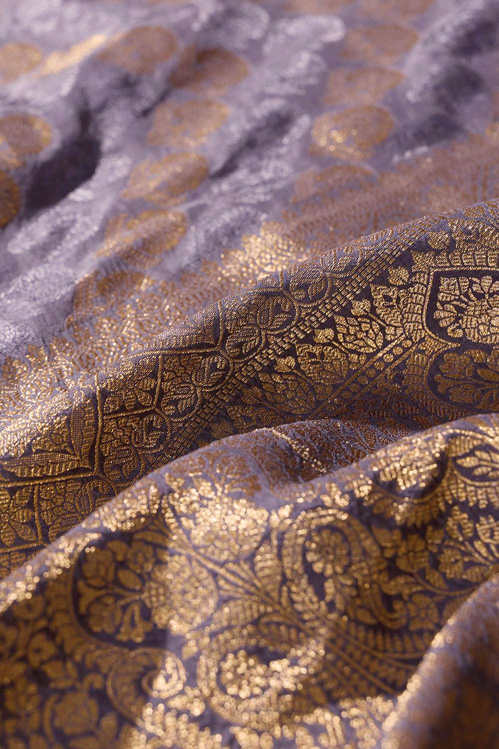 Blue Pure Viscose Woven Saree image number null