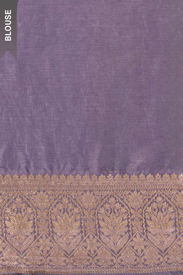Blue Pure Viscose Woven Saree thumbnail image number null
