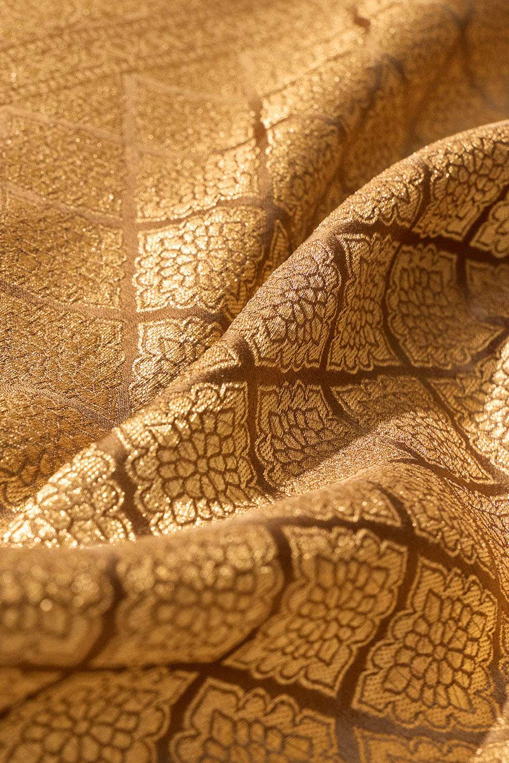 Light Green Woven Viscose Satin Saree image number null
