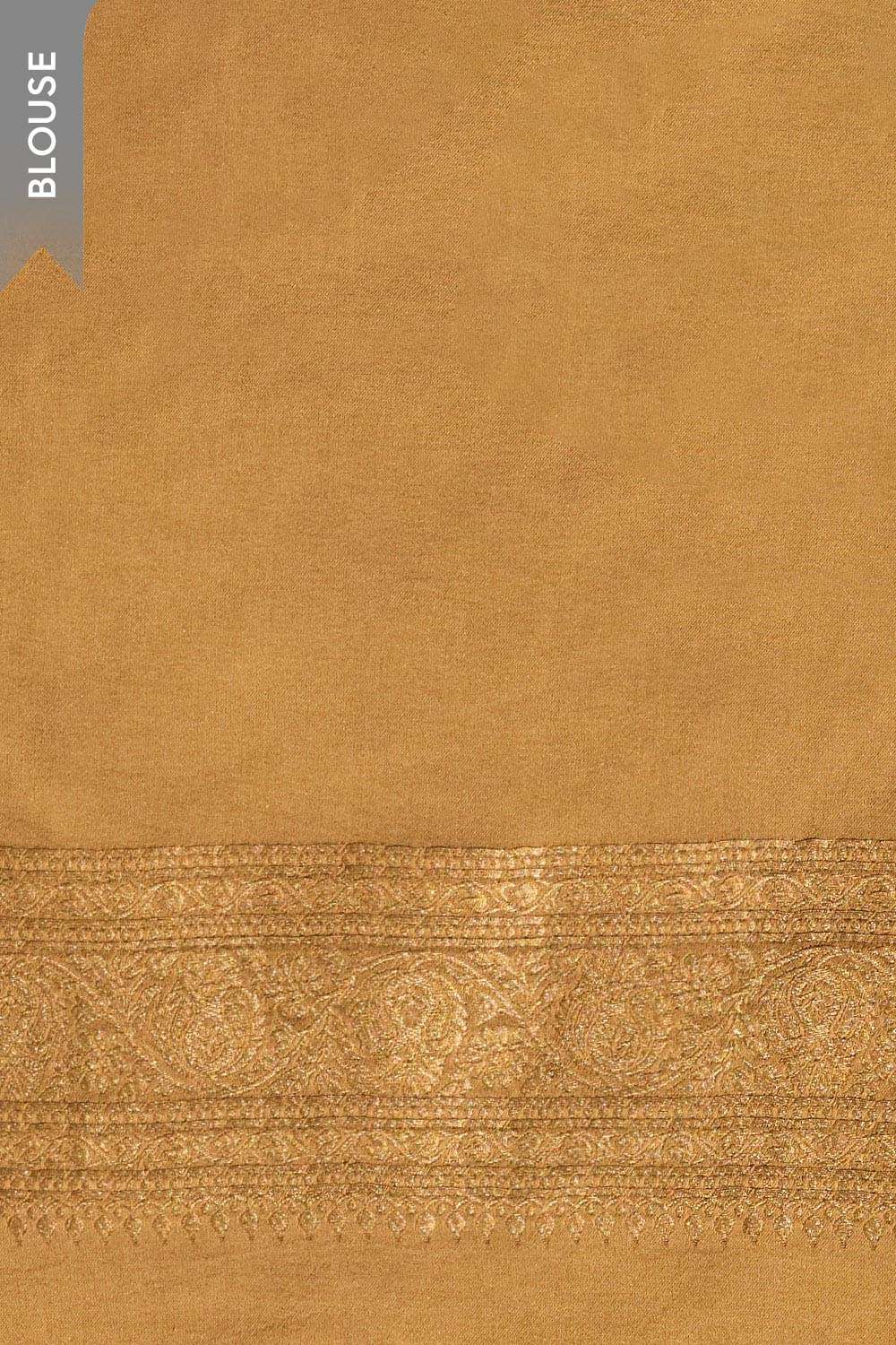 Light Green Woven Viscose Satin Saree image number null