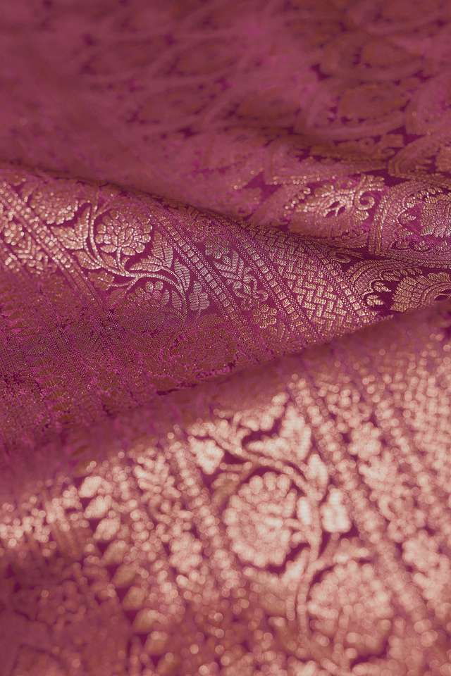 Purple Pure Viscose Woven Saree thumbnail image number null