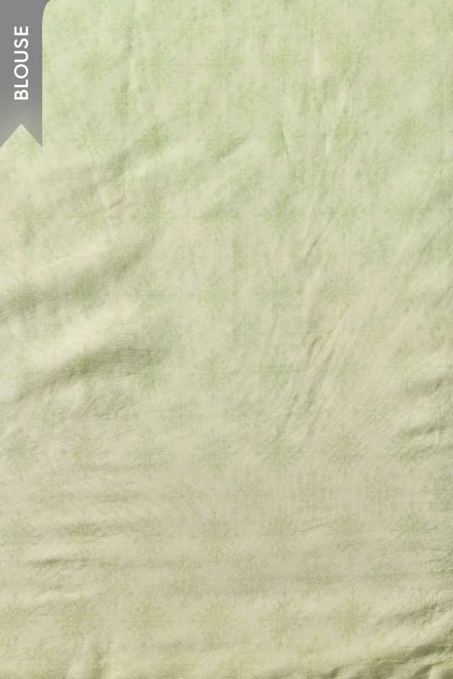 Light Green  Printed Silk Viscose Saree thumbnail image number null