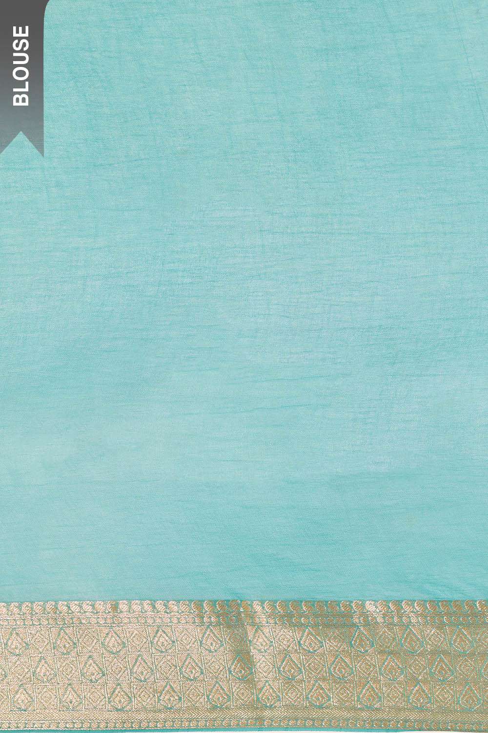 Light Blue Printed Viscose Georgette Saree image number null