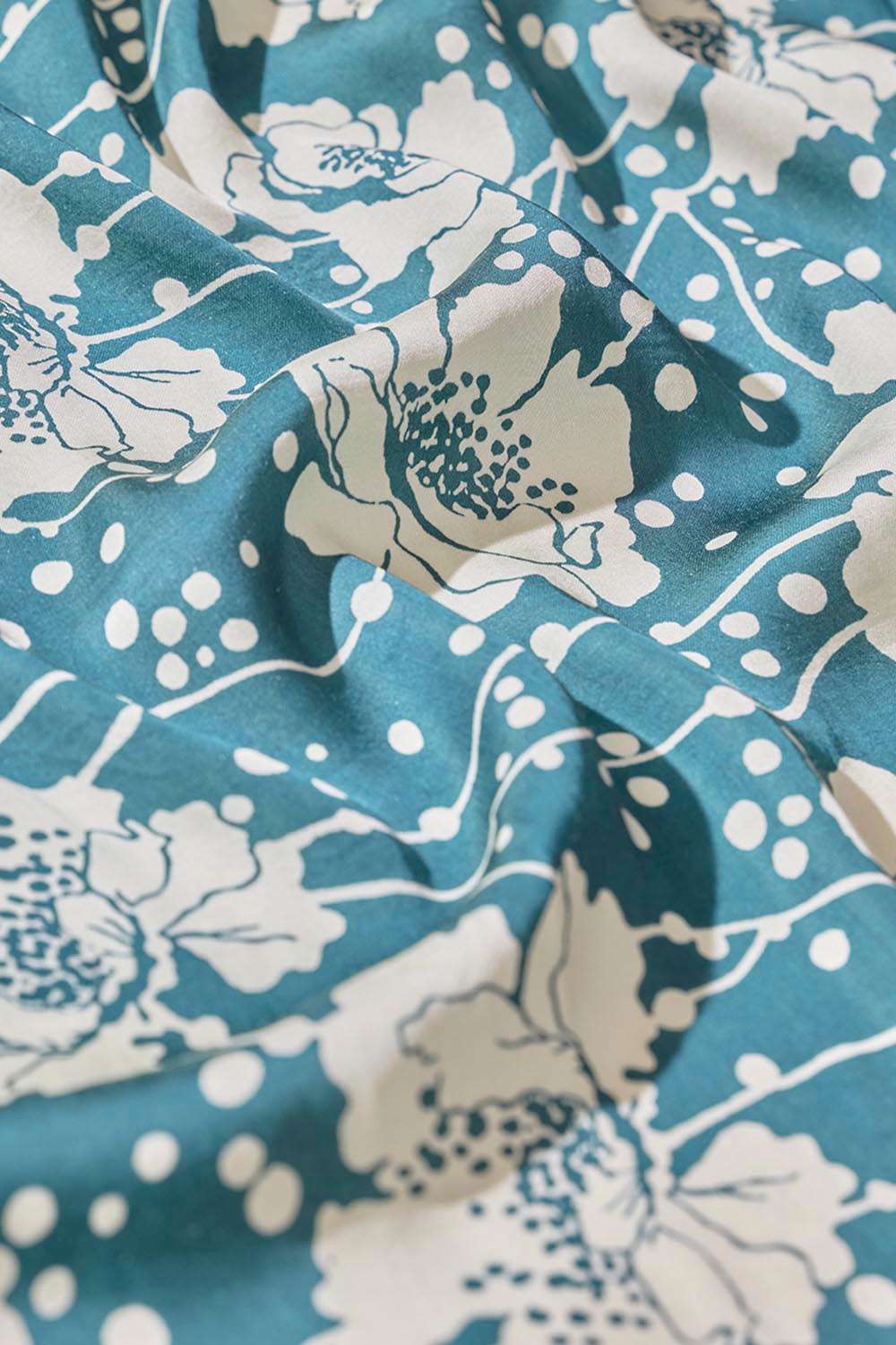 Green Pure Viscose Screen Printed Saree image number null