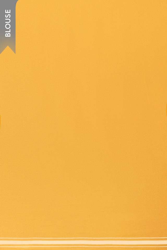 Yellow Screen Printed Pure Viscose Saree thumbnail image number null