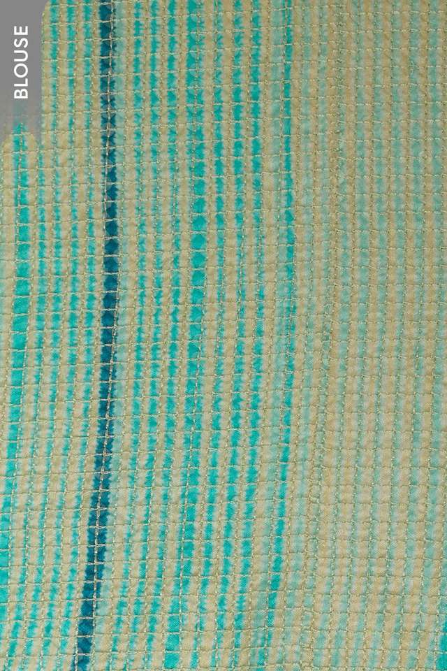 Light Blue Woven Viscose Tissue Saree thumbnail image number null