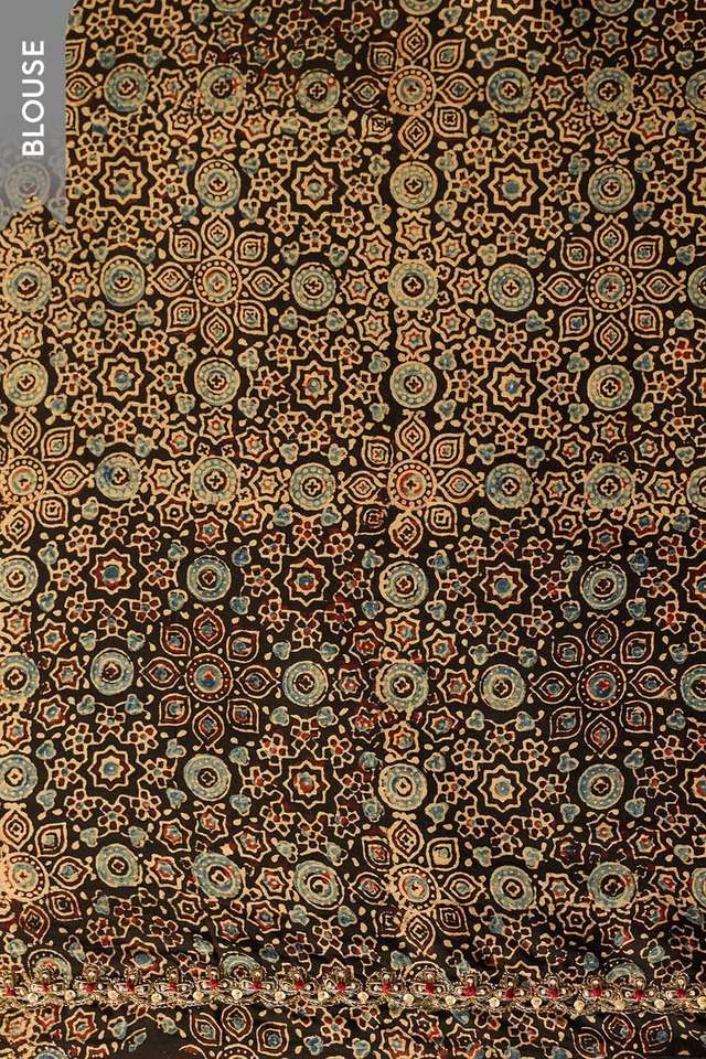 Brown Viscose Tissue Embroidered Saree thumbnail image number null