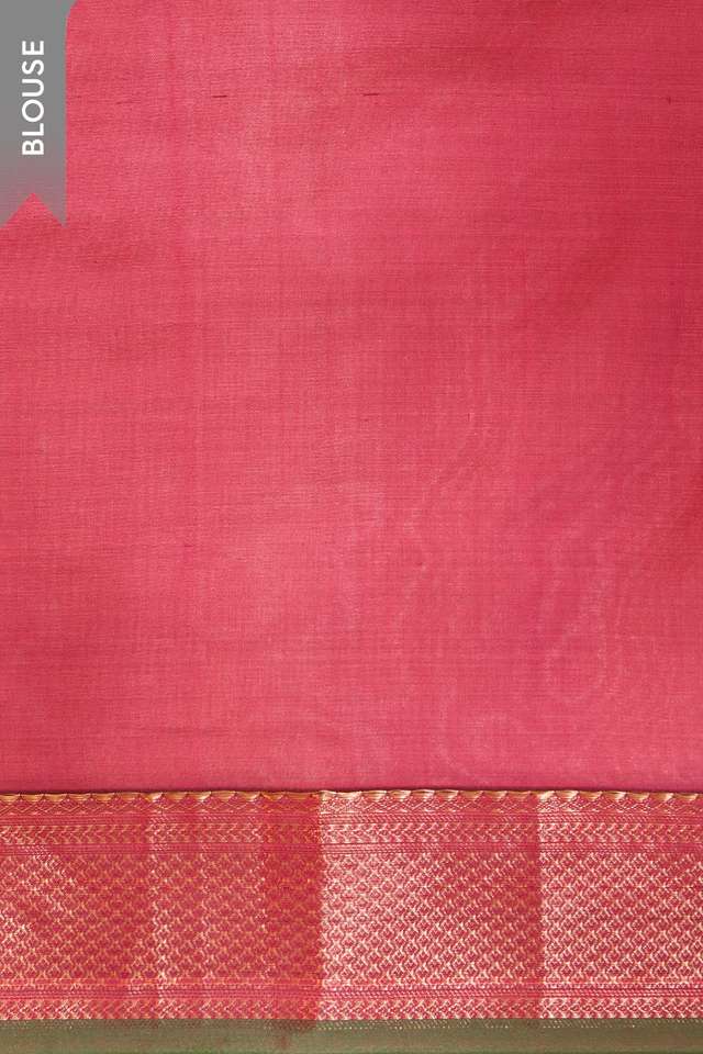 Red Woven Apsara Silk Viscose Saree thumbnail image number null