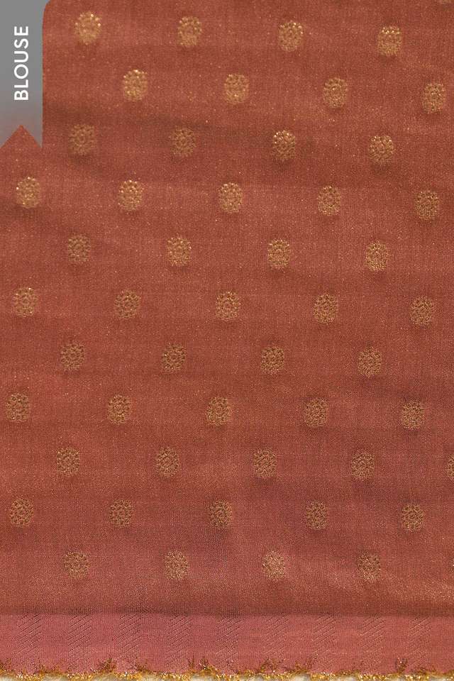 Pink Viscose Tissue Embroidered Saree thumbnail image number null
