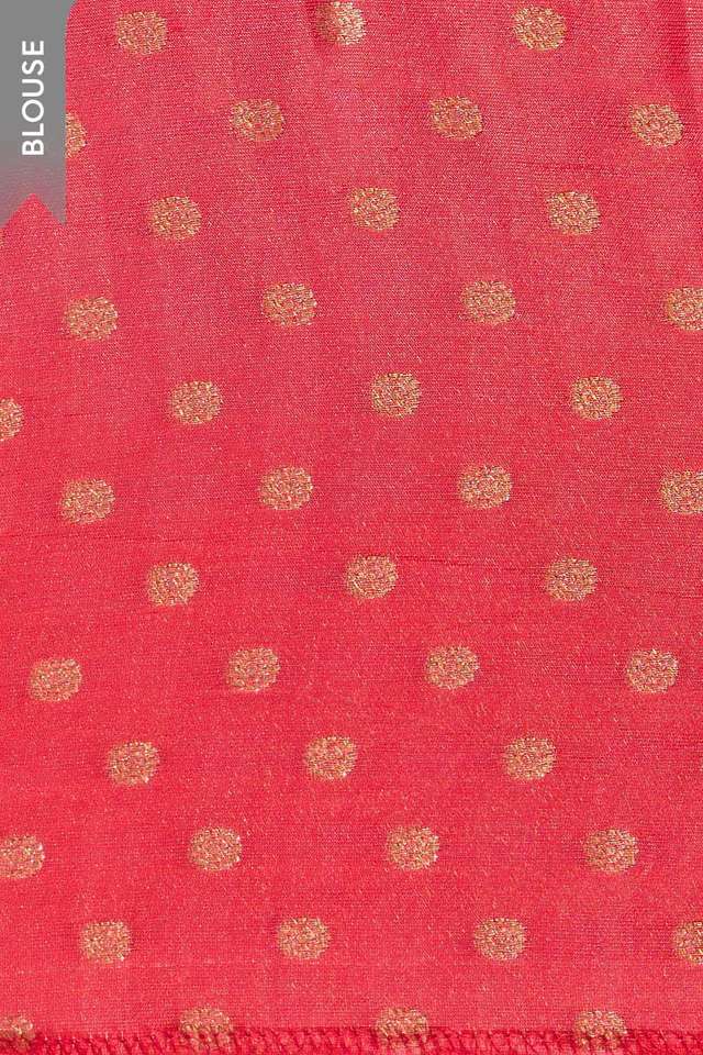 Pink Viscose Tissue Embroidered Saree thumbnail image number null