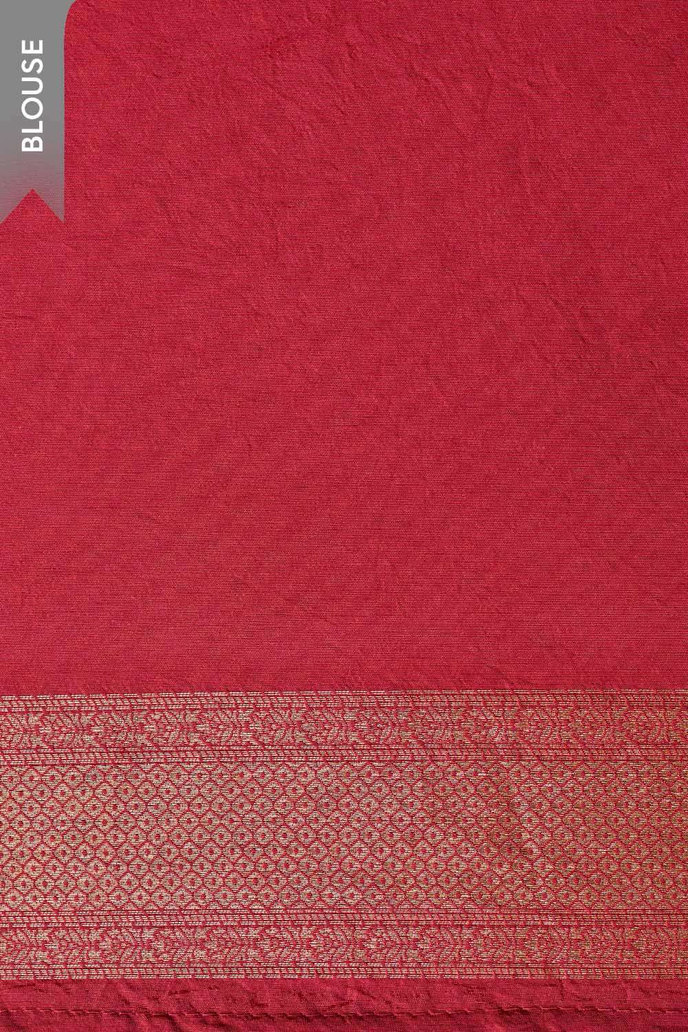 Pink Woven Pure Viscose Saree image number null