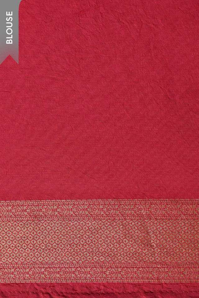 Pink Woven Pure Viscose Saree thumbnail image number null