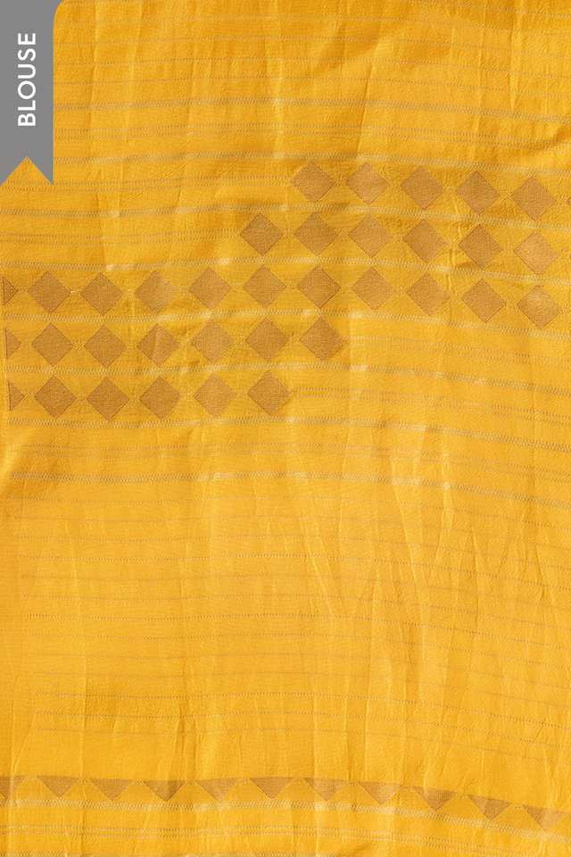 Yellow Woven Pure Viscose Saree thumbnail image number null