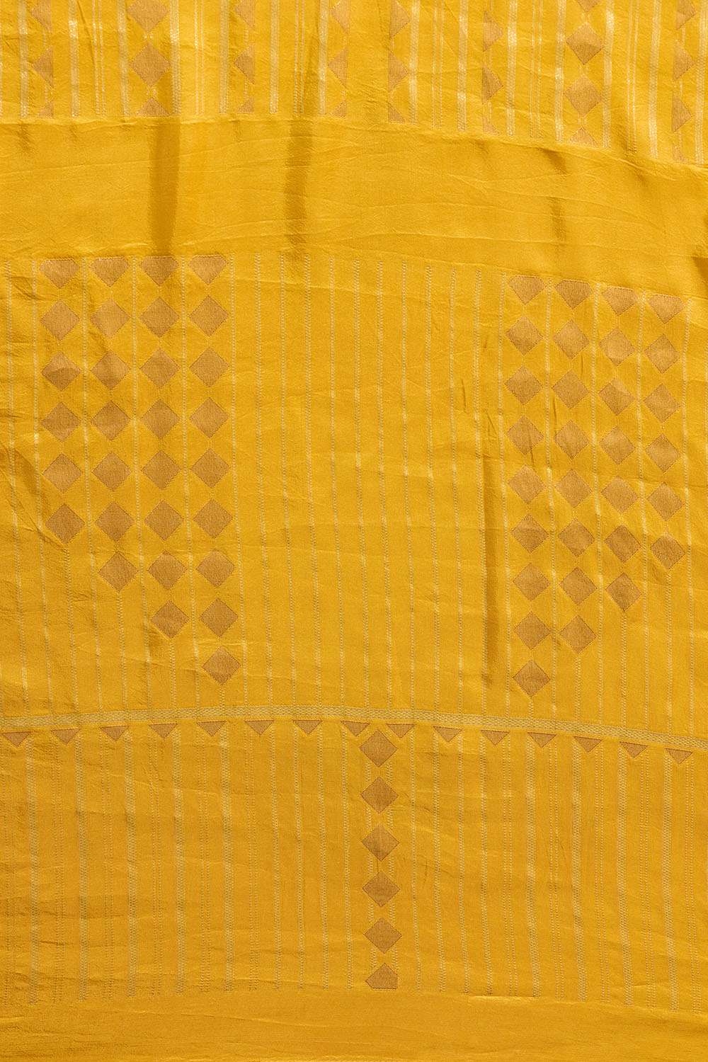 Yellow Woven Pure Viscose Saree image number null