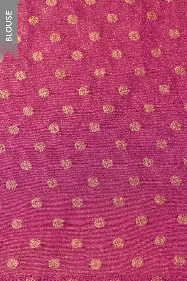 Purple Bengal Viscose Tissue Embroidered Saree thumbnail image number null
