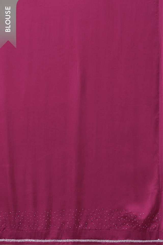 Light Pink Viscose Satin Embroidered Saree thumbnail image number null