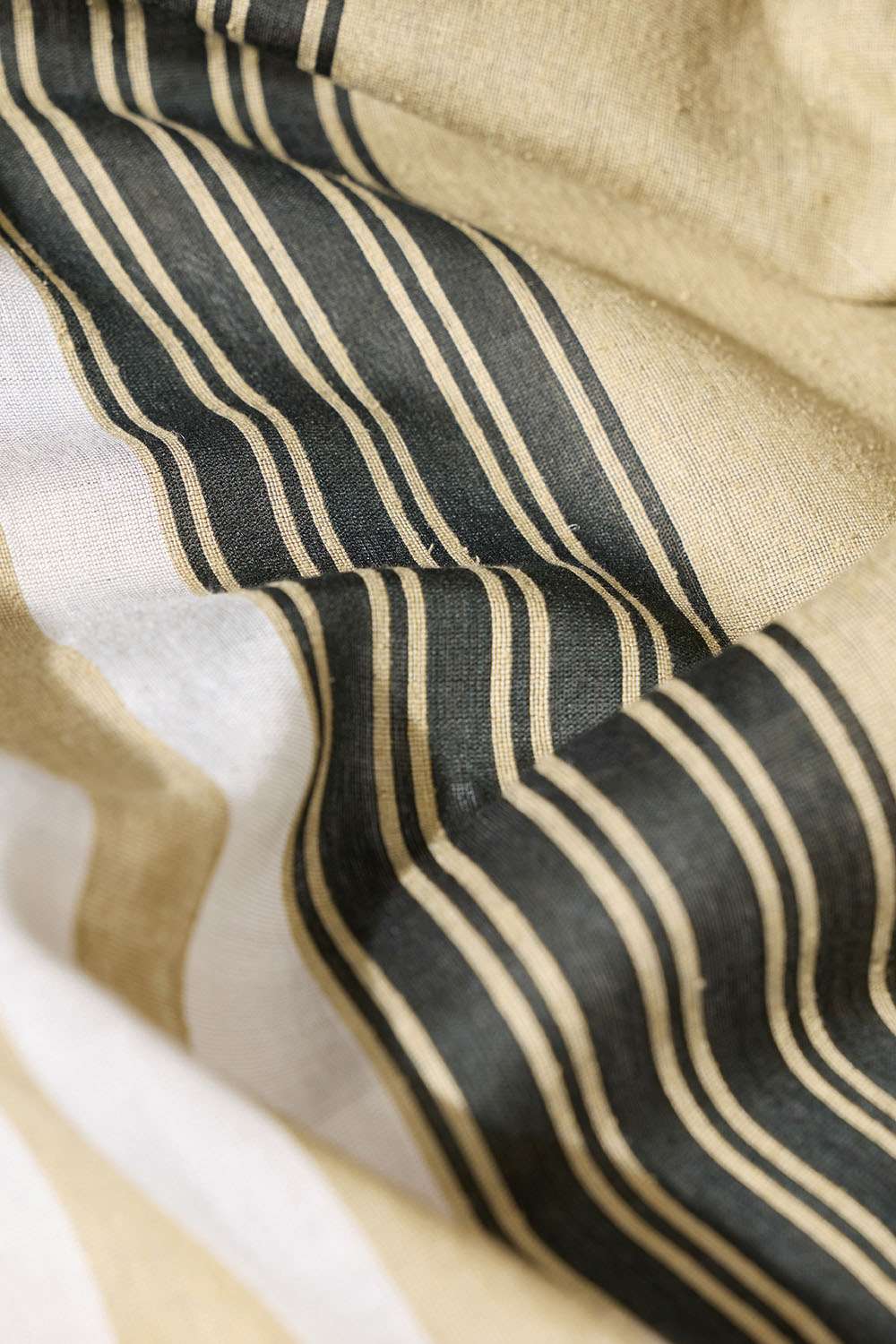Black Woven Silk Viscose Bhagalpur Saree image number null