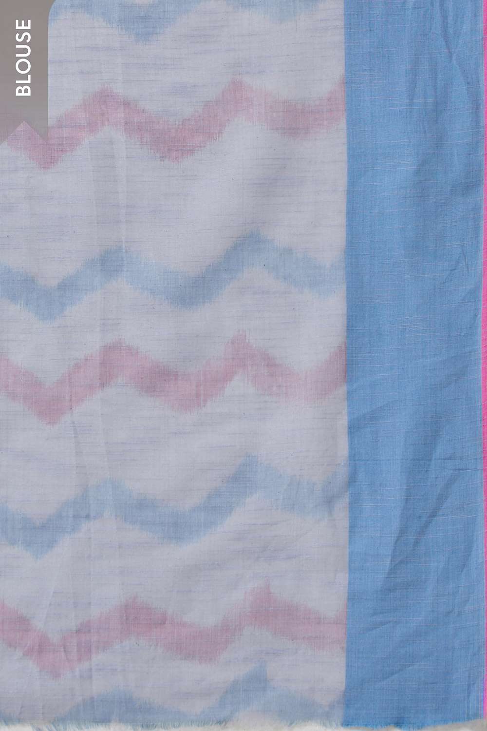 Grey Bengal Pure Cotton Ikat Saree image number null