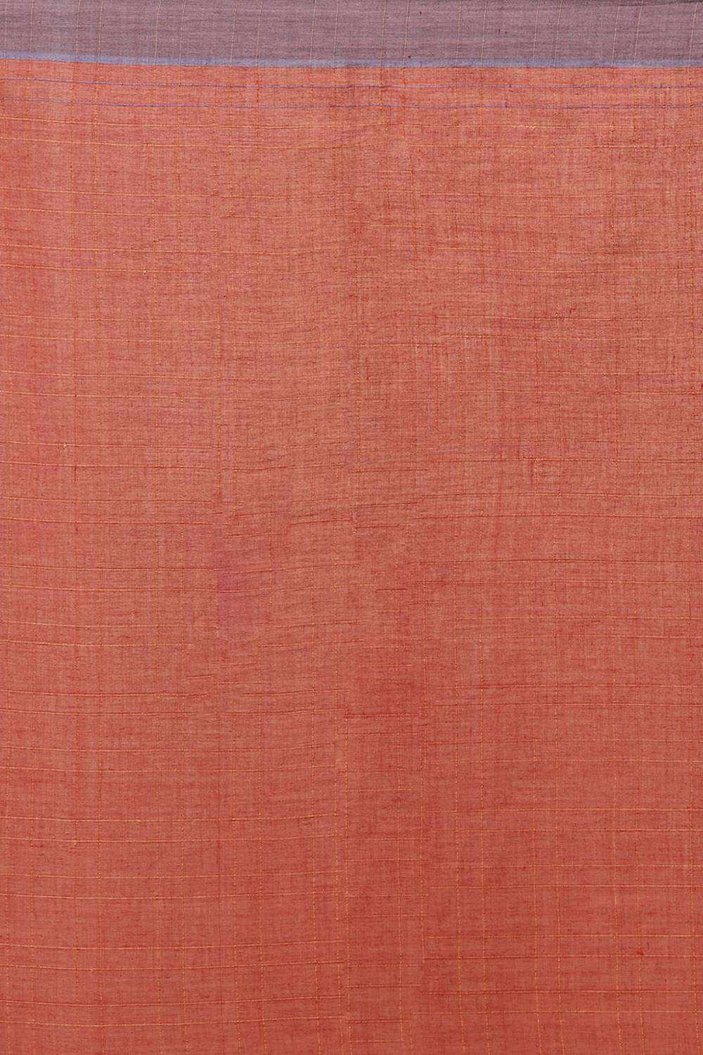 Red Cotton Pure Khadi Jamdani Saree image number null