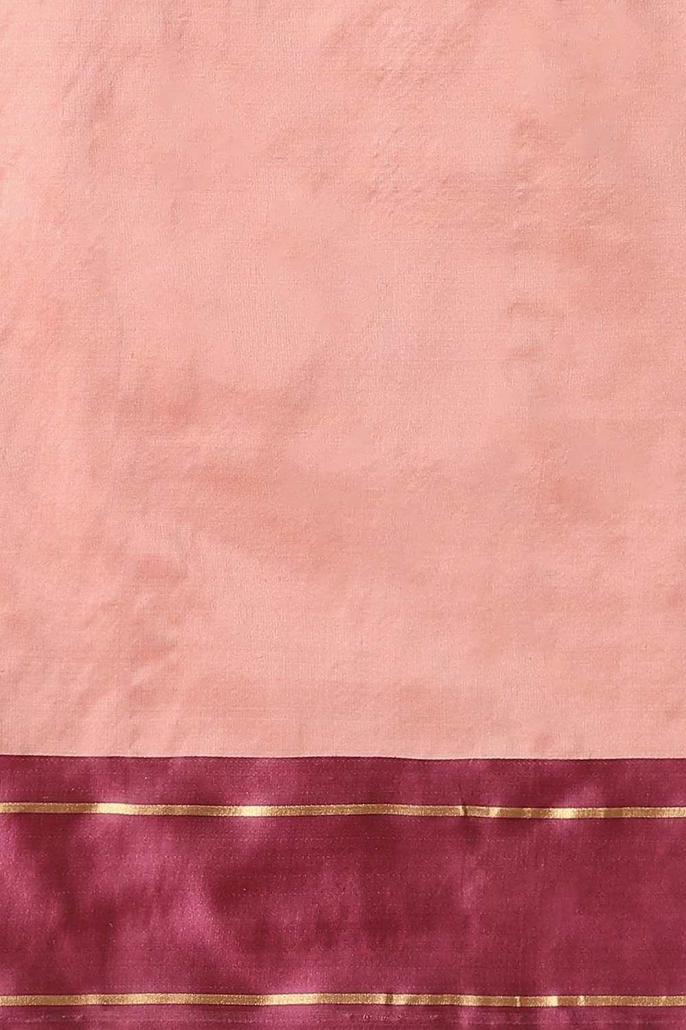 Light Pink Pure Silk Banarasi Tanchoi Saree image number null