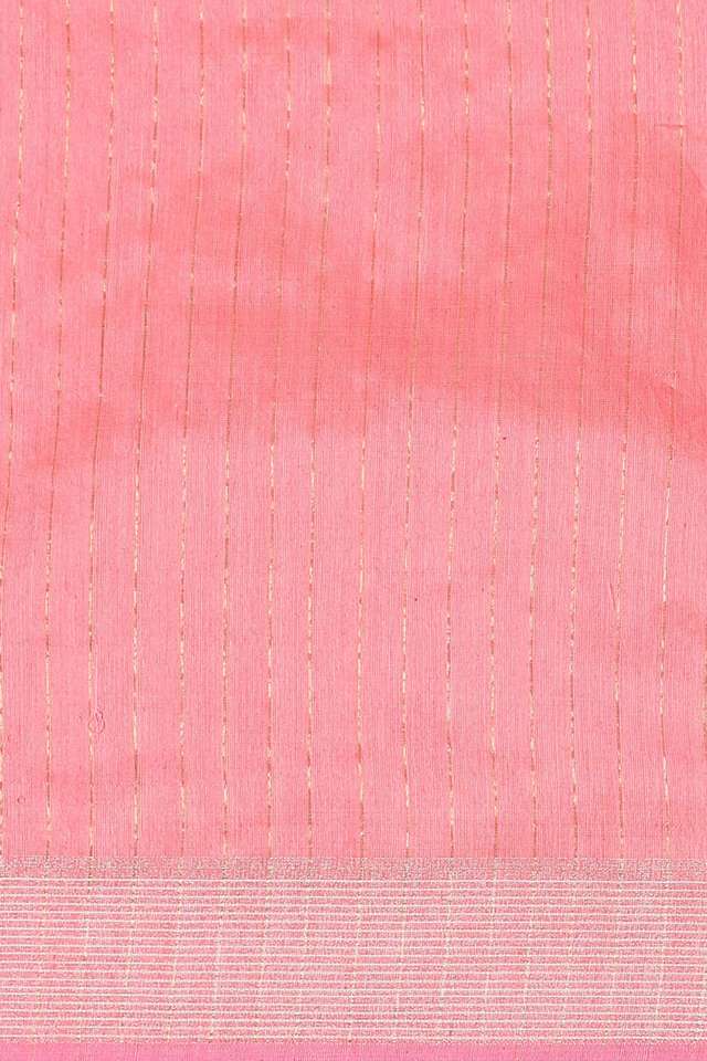 Light Pink Pure Silk Cotton Jamdani Saree thumbnail image number null